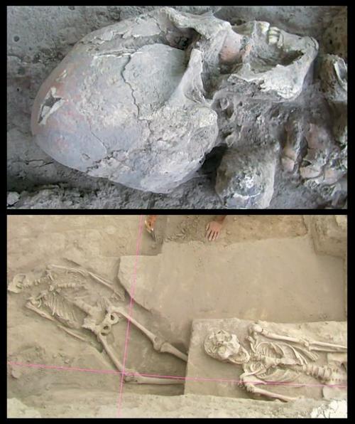 Мексиканские археологи обнаружили интересное захоронение неподалеку от деревни онавас в штате сонора на Западе страны. 02