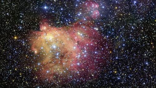 Астрономы в соседней галактике яркий Газовый Остров нашли. Астрономы в соседней галактике яркий Газовый Остров нашли.