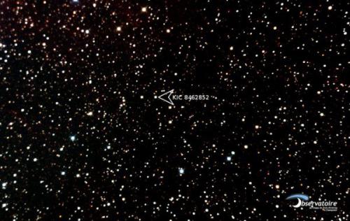 Сигналы от звезды KIC 8462852.