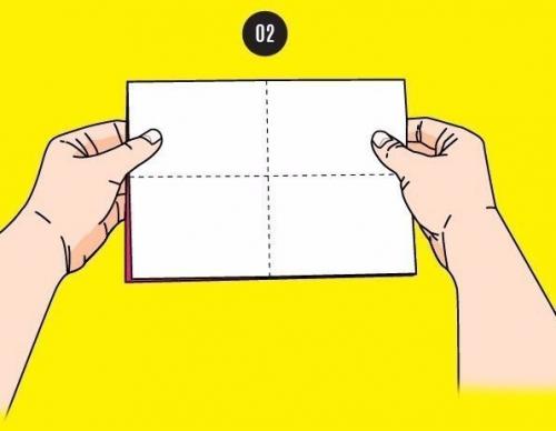 Мы делаем мини - альбомчик из одного листа. 01