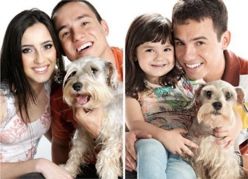 Отец и дочь воссоздали фотографии погибшей мамы. 01