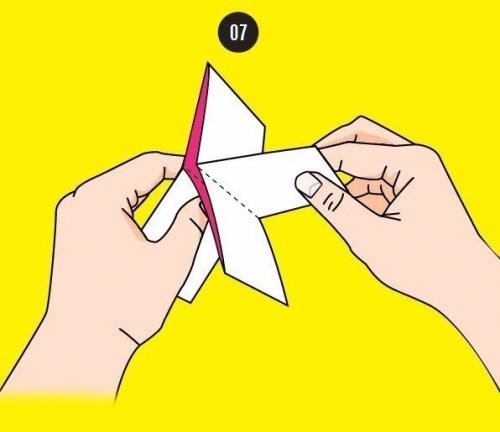 Мы делаем мини - альбомчик из одного листа. 06