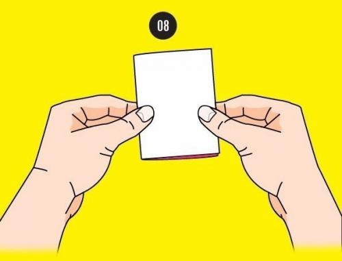 Мы делаем мини - альбомчик из одного листа. 07