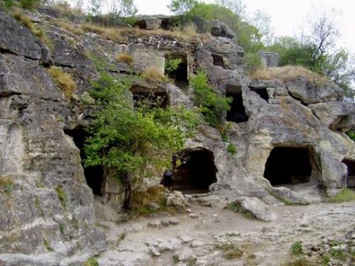 Чуфут - кале - пещерный град и крепость в Крыму. 04 Чуфут - кале - пещерный град и крепость в Крыму. 04