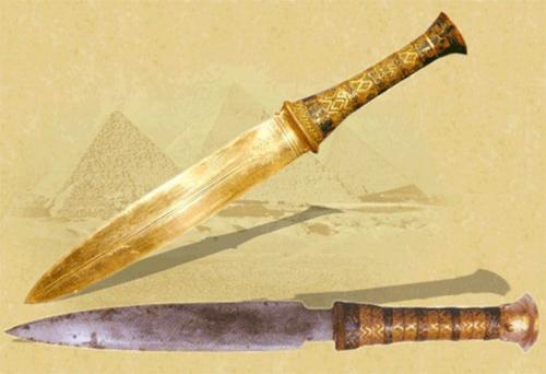 Тутанхамон кинжалом внеземного происхождения пользовался? Тутанхамон кинжалом внеземного происхождения пользовался?