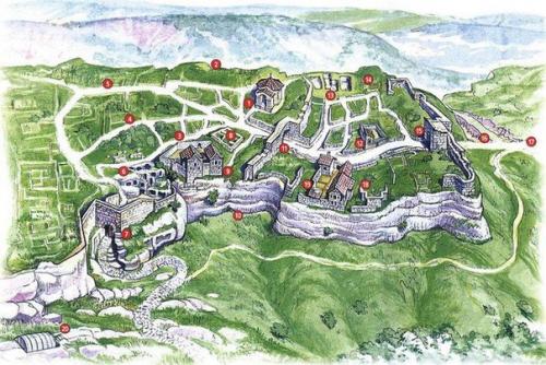 Чуфут - кале - пещерный град и крепость в Крыму. 02 Чуфут - кале - пещерный град и крепость в Крыму. 02