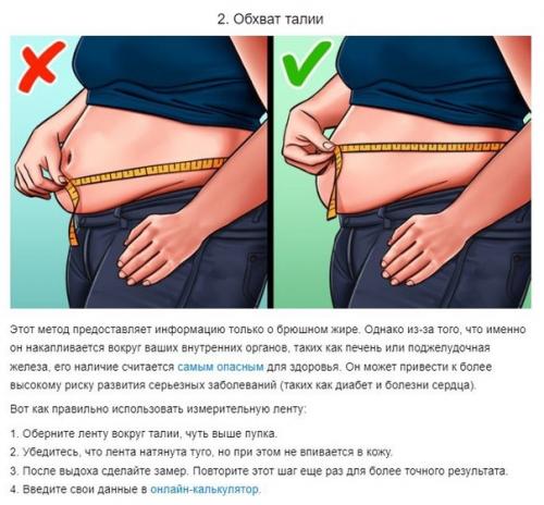 Как узнать процент жира в вашем организме. 02