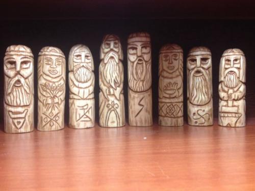 Славянские кумиры, домовята, явары. 01