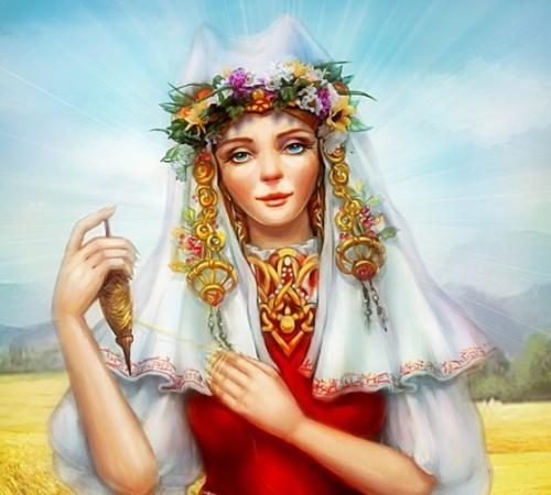 Мать земля и отец небо.
