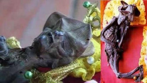 Странные мумии в тайском храме. 02