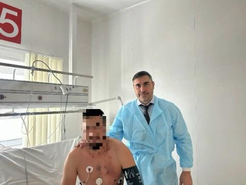 В участника сво ударила молния, когда он был на лошади.  