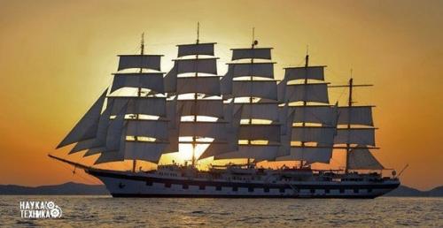 Великолепный Royal Clipper: самое большое парусное судно в мире. 09
