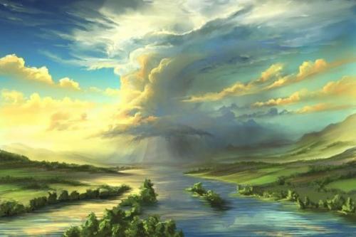 Немецкий художник Александр роммель подлинную страсть к небу испытывает. 06