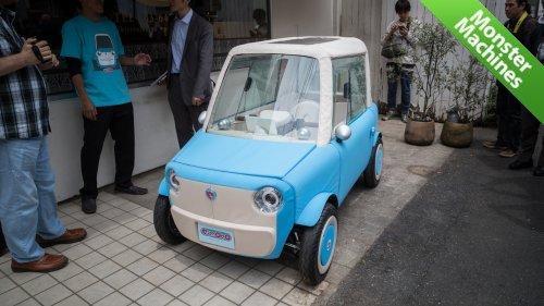 Машины - монстры: Rimono - первый в мире автомобиль с мягким тканевым кузовом.