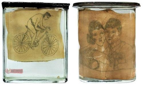 Коллекция татуировок отделения судебной медицины медицинского факультета ягеллонского университета в Кракове. 05