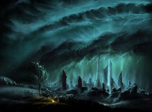 Немецкий художник Александр роммель подлинную страсть к небу испытывает. 01