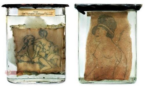 Коллекция татуировок отделения судебной медицины медицинского факультета ягеллонского университета в Кракове. 03