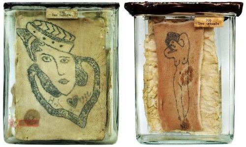 Коллекция татуировок отделения судебной медицины медицинского факультета ягеллонского университета в Кракове. 04