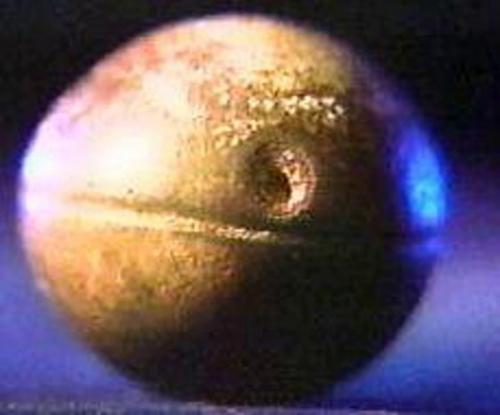 Гофрированные сферы. Еще их называют: металлические сферы, шары из Трансвааля, шары с насечками из южной Африки. 01 Гофрированные сферы. Еще их называют: металлические сферы, шары из Трансвааля, шары с насечками из южной Африки. 01