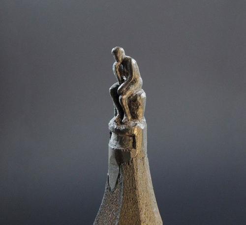 Скульптуры из карандашных грифелей, поразят ваше воображение. 07