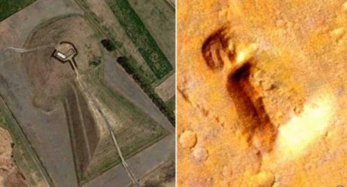 На марсе обнаружен объект, очень похожий на земной. На марсе обнаружен объект, очень похожий на земной.