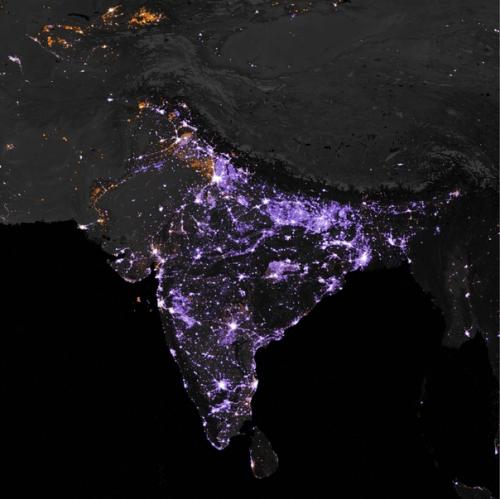 Интенсивность освещения в разных уголках планеты. 02