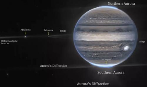 Полярные сияния на Юпитере. 02