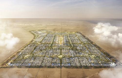 В Кувейте собираются построить город - оазис будущего посреди пустыни. 01