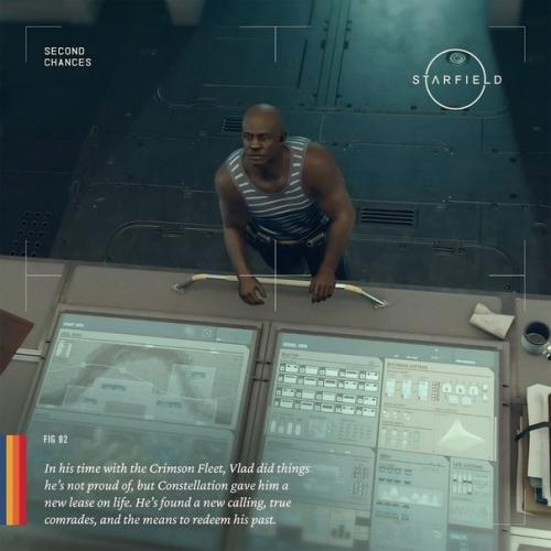 В популярную видеоигру о космических путешествиях Starfield добавили чернокожего русского по имени Владимир салл. 02