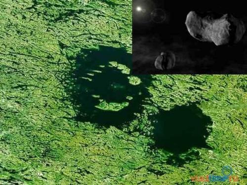 В Швеции обнаружен уникальный двойной метеоритный кратер. В Швеции обнаружен уникальный двойной метеоритный кратер.