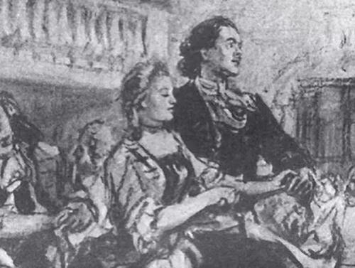 Анна монс - фаворитка Петра I. родилась 26 января 1672 года. 01