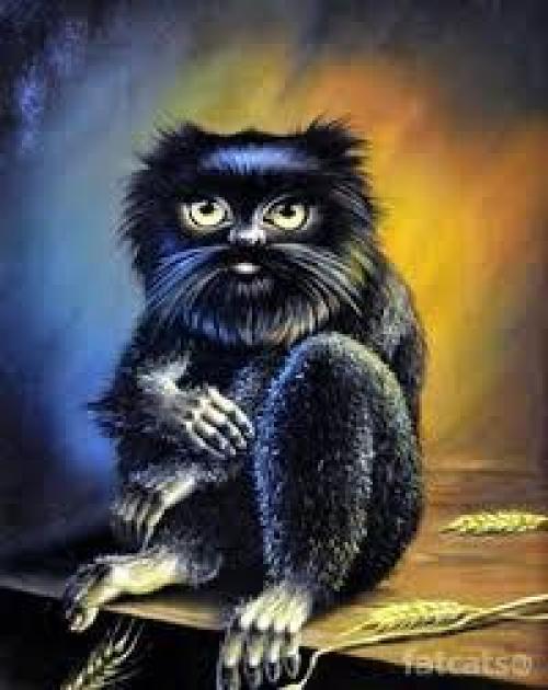 Нечистая сила обличье или астральные отбросы меняет.