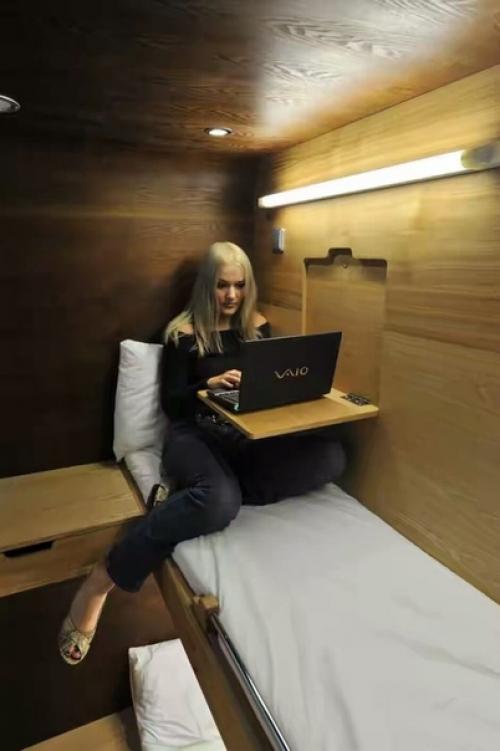 Капсульный отель Sleepbox Hotel Tverskaya. 01