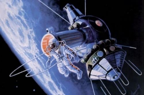 Алексей Леонов был не только космонавтом, но и художником. 01