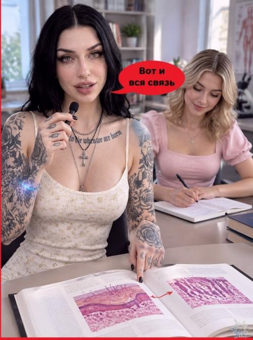 Как связаны ваши щёки и то место, на котором вы сидите? 05