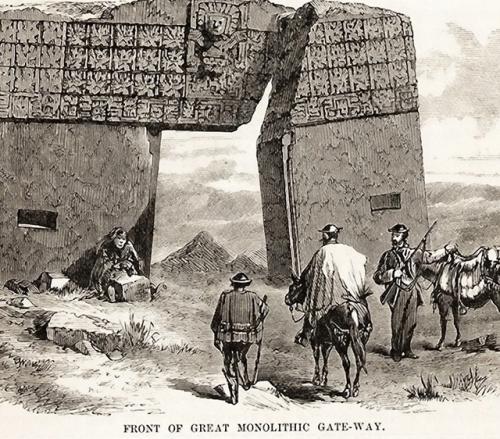 Руины цивилизации инков в рисунках 18 века. 06