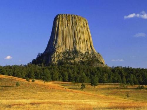 Башня дьявола - самая загадочная скала Америки. 01 Башня дьявола - самая загадочная скала Америки. 01