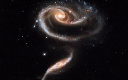 Фото столкновений галактик. 08