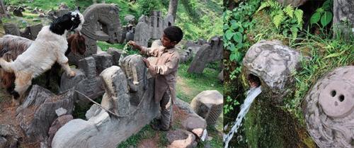 В Гималаях нашли ритуальные комплексы с необычными каменными всадниками. 01 В Гималаях нашли ритуальные комплексы с необычными каменными всадниками. 01