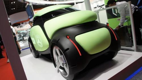 Flesby: необычный концепт - кар с наружными подушками безопасности. 02