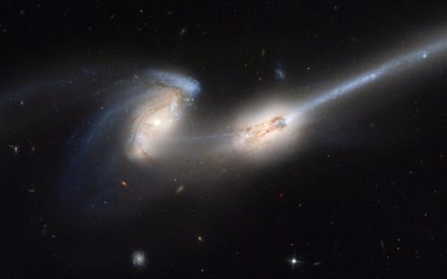 Фото столкновений галактик. 03