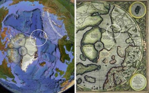 Сопоставление древних карт современному рельефу. 01 Сопоставление древних карт современному рельефу. 01