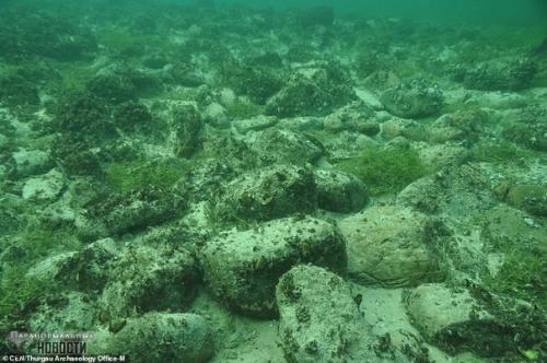 Подводный стоунхендж на дне боденского озера. 01 Подводный стоунхендж на дне боденского озера. 01