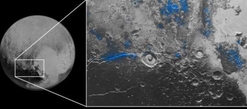Аппараты Nasa нашли голубое небо на Плутоне и следы озер на марсе.