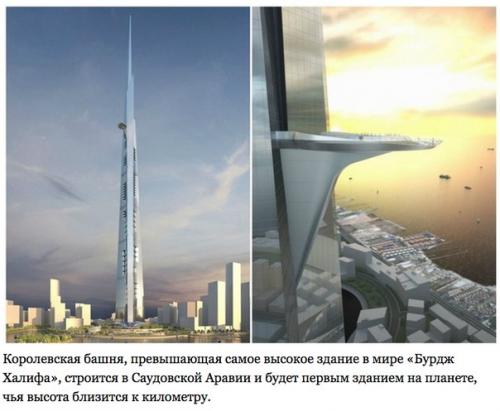 10 самых безумных зданий мира, которые строятся прямо сейчас.

