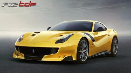 Атмосферный двигатель Ferrari F12 TDF развивает 780 лошадиных сил. 01