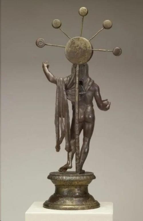 Неизвестный прибор на древней статуэтке. 04