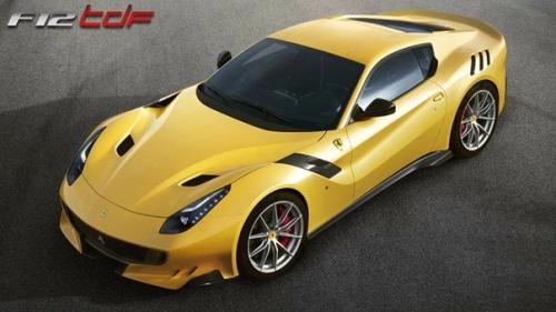 Атмосферный двигатель Ferrari F12 TDF развивает 780 лошадиных сил. 03
