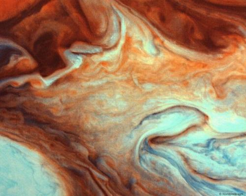 Вихри в атмосфере Юпитера. 04 Вихри в атмосфере Юпитера. 04