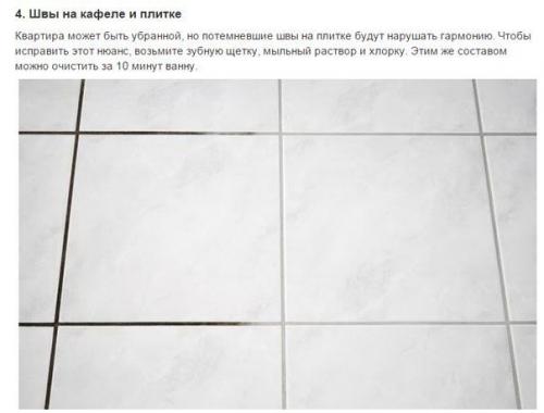 Почему не Очищаемые поверхности будут очищены? 03